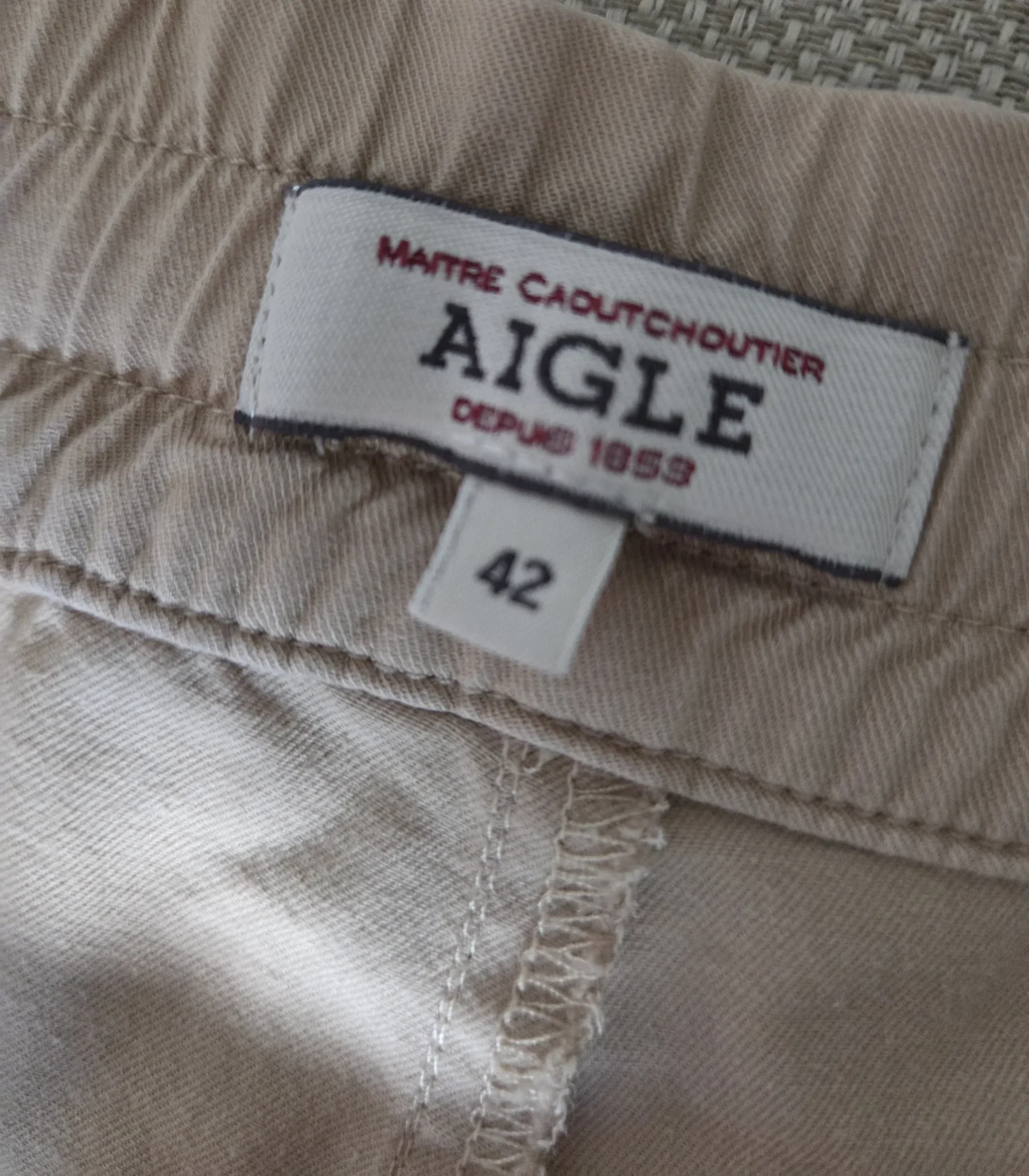 Image for AIGLE-Superber Pantalon coloris sable