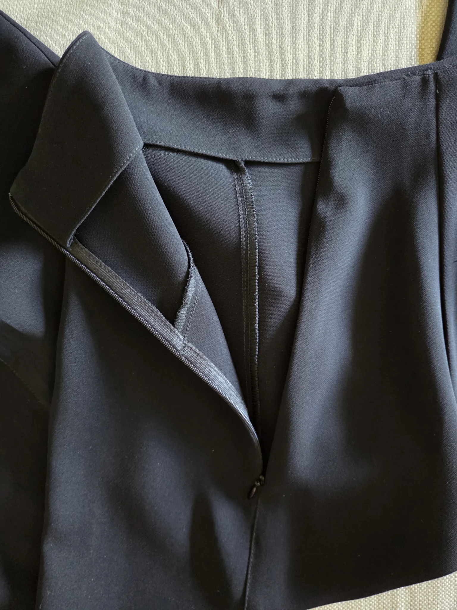 Image for Stunning black wide-leg trousers by Sarah Pacini