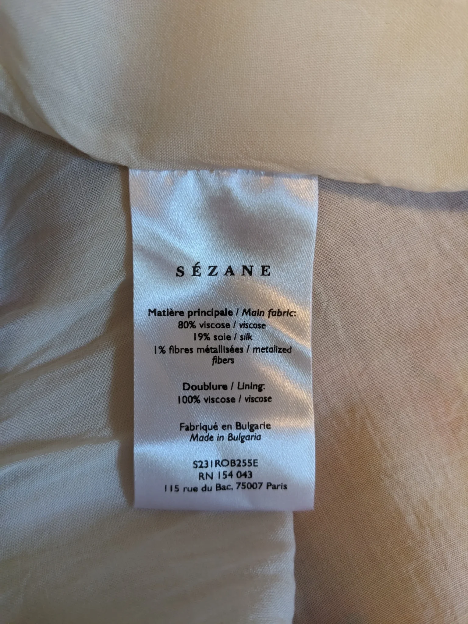 Image for Sézane – Sarah dress
