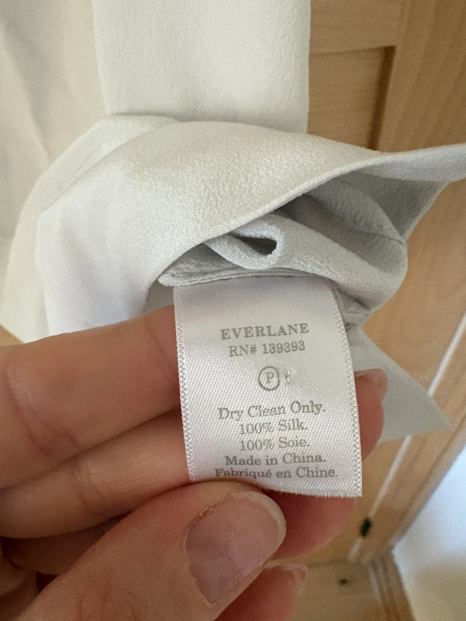 Image for Chemisier 100% soie Everlane