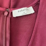 Thumbnail for Babaton burgundy bodycon dress