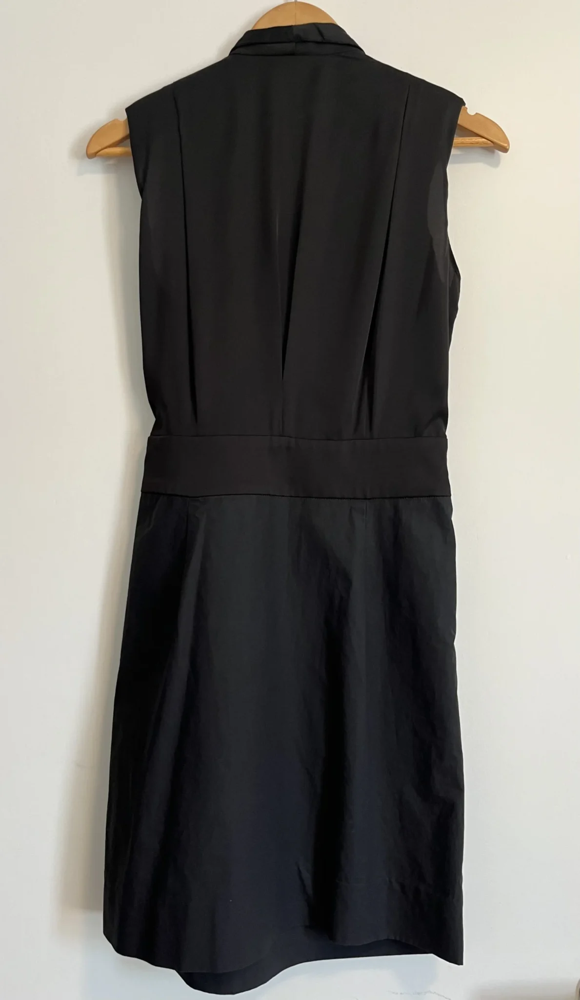 Image for Black silk Calvin Klein dress