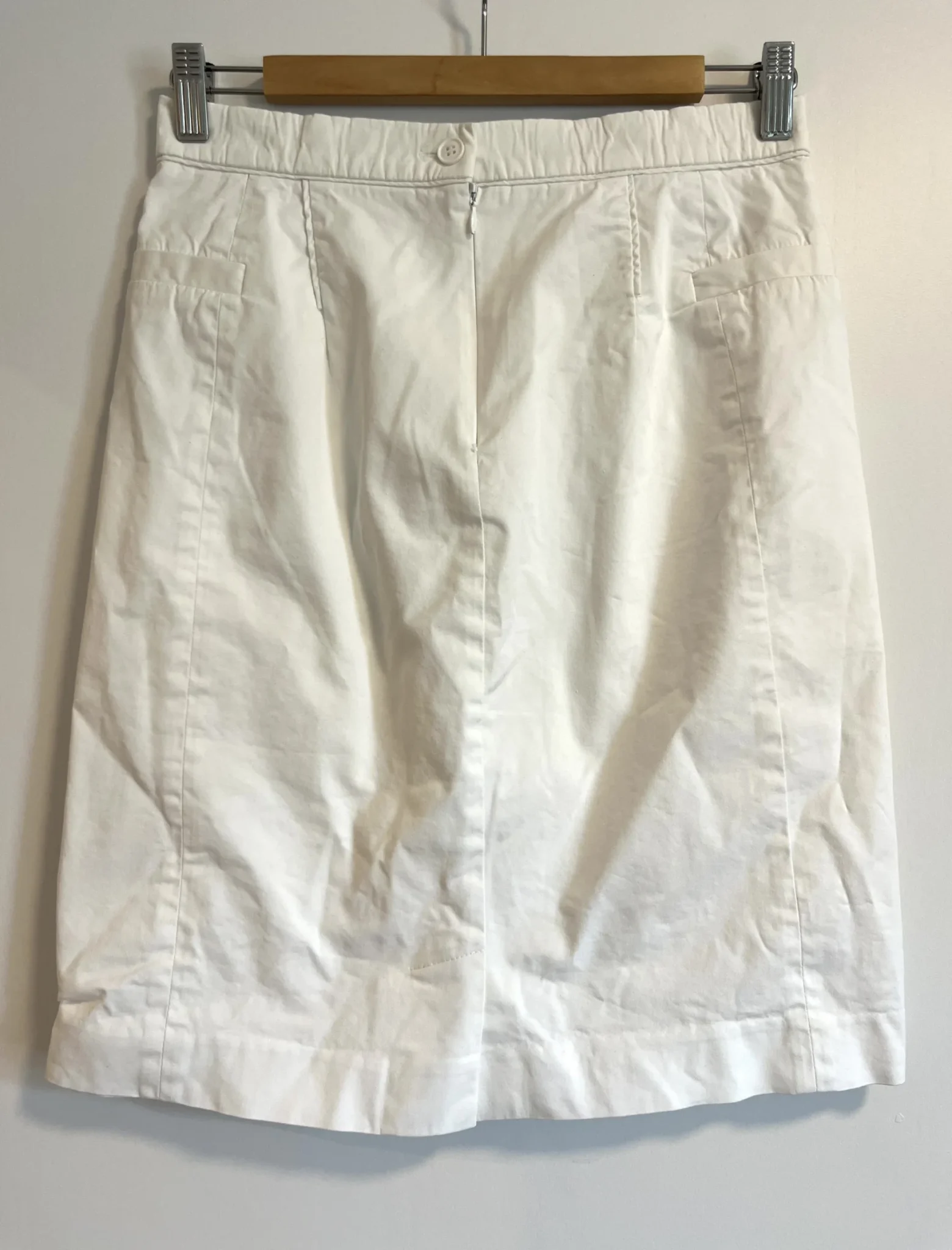 Image for Judith and Charles white summer skirt