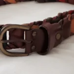Thumbnail for Multicoloured leather belt