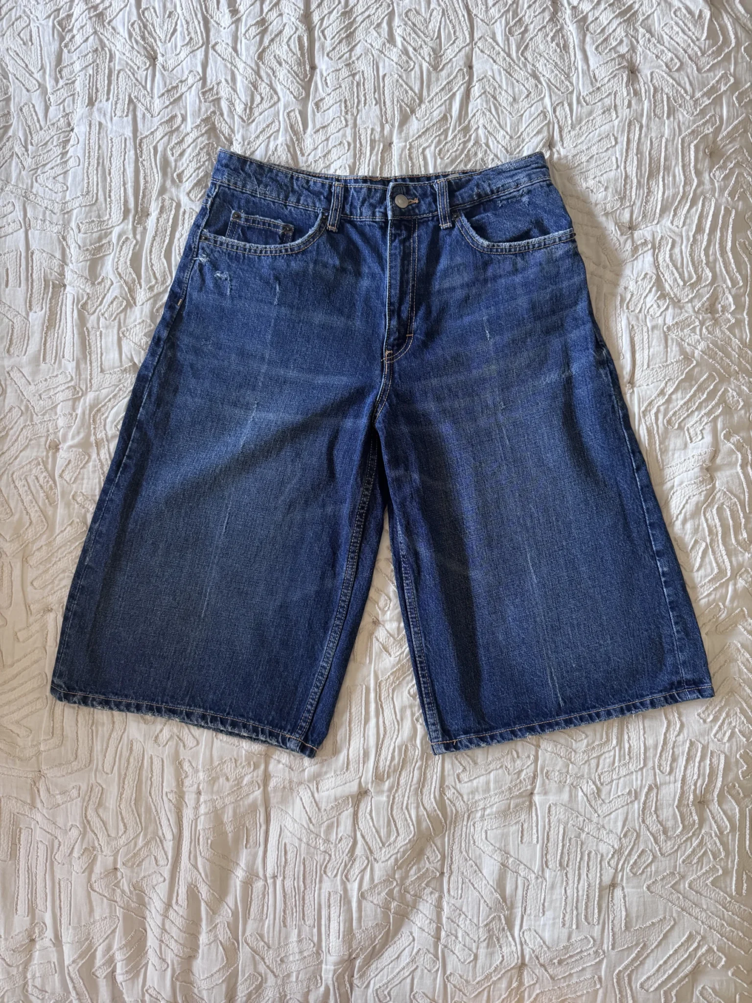 Featured image for Zara denim shorts
