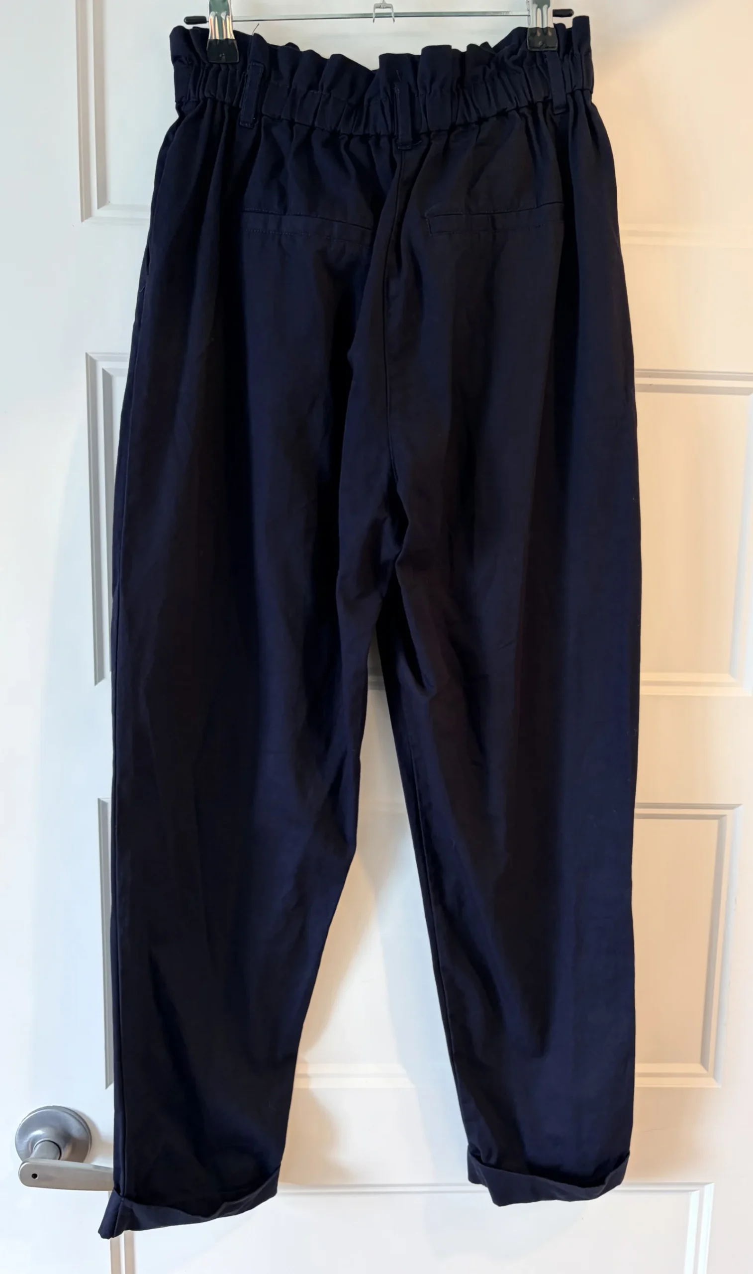 Pantalon marine avec ceinture Forever XXI seconde main