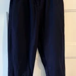 Thumbnail for Pantalon marine avec ceinture