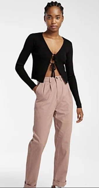 Image for Pantalon taille haute