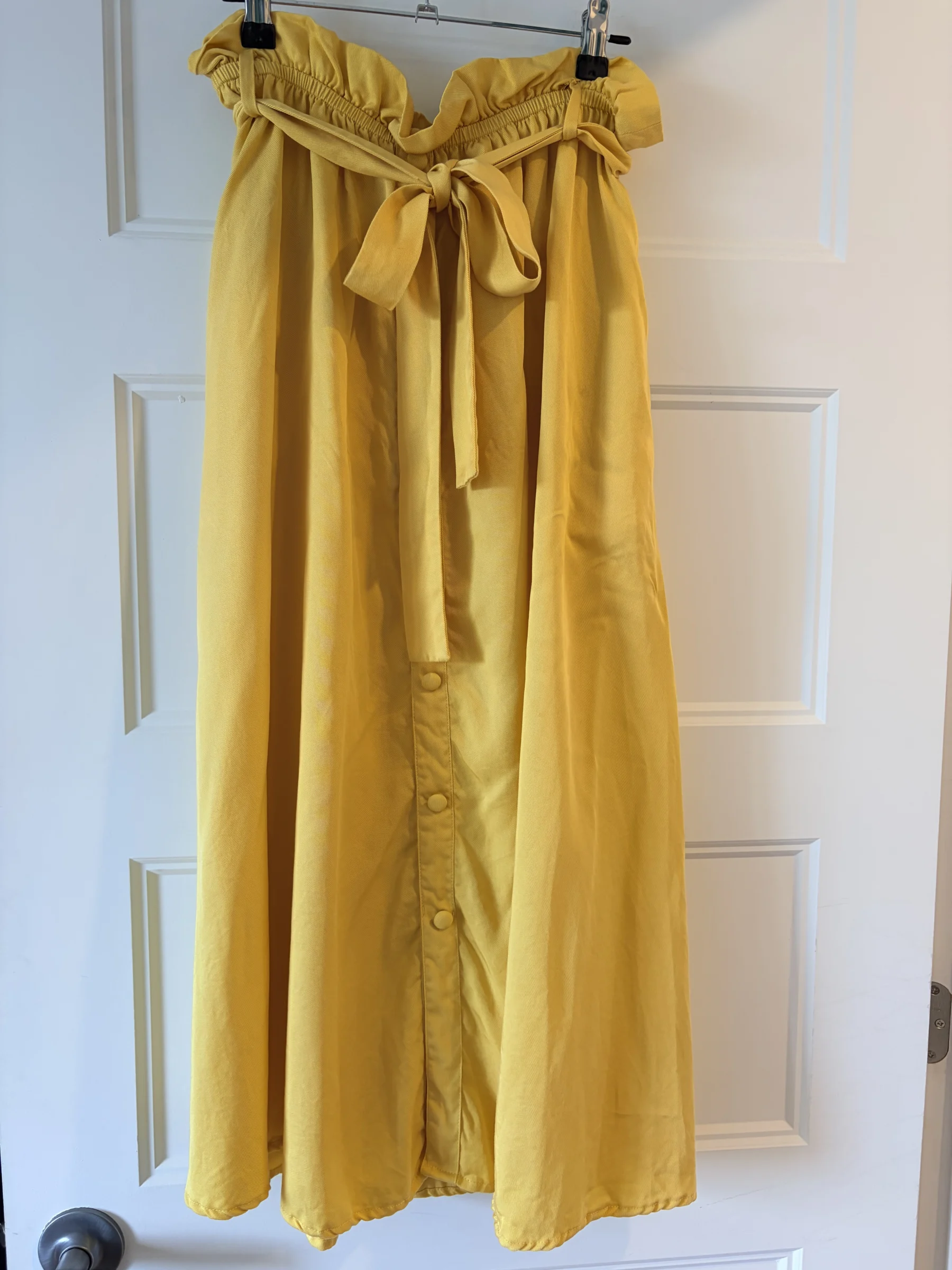 Jupe boho jaune Icone seconde main