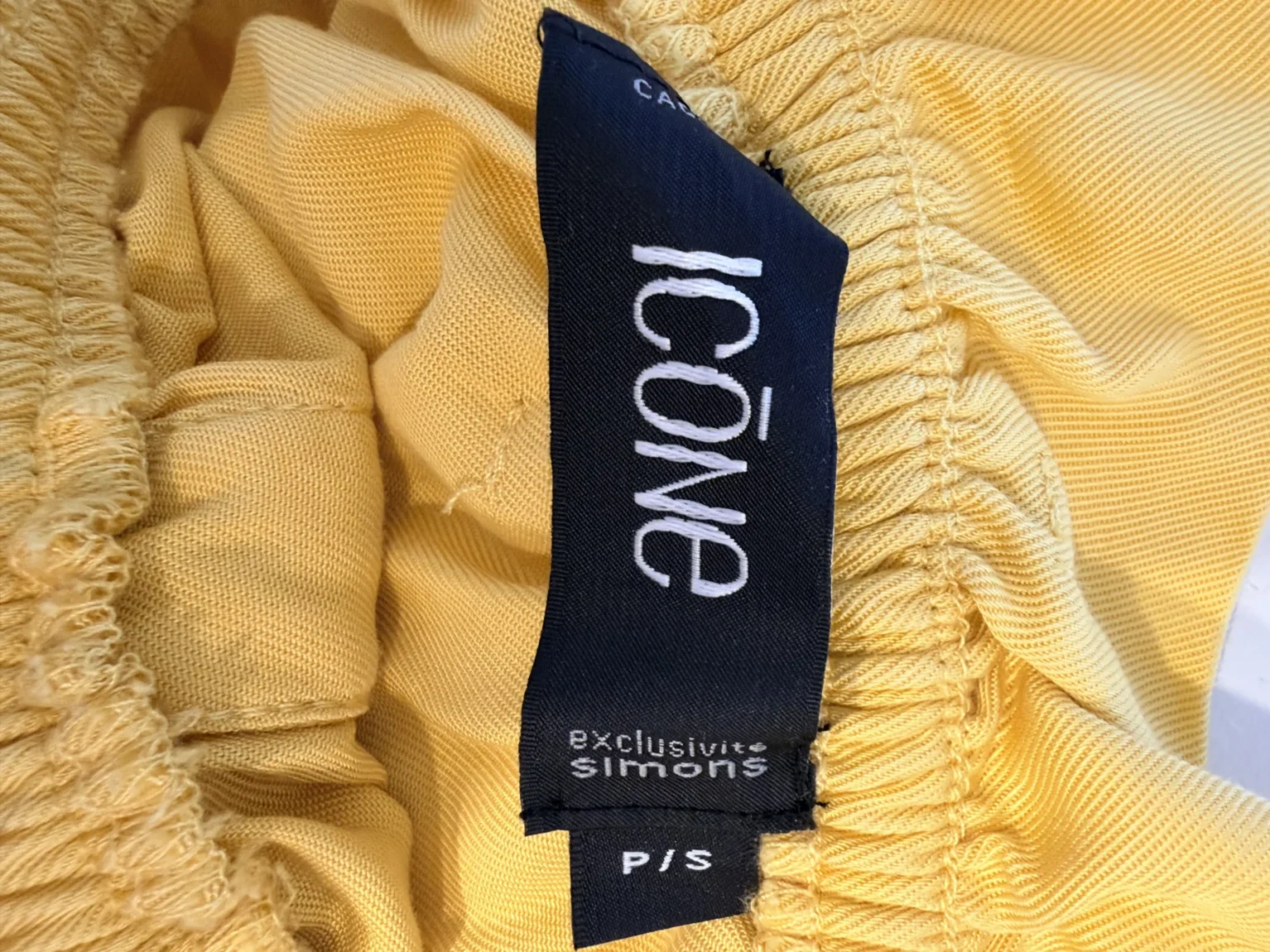 Image for Jupe boho jaune