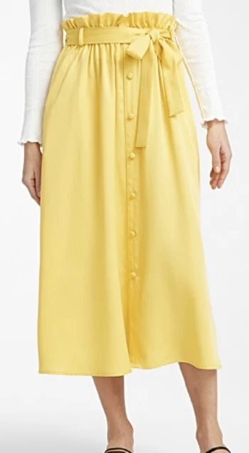 Image for Jupe boho jaune