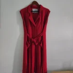 Featured thumbnail for Marigold sleeveless red dress