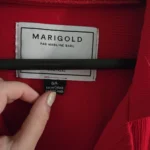 Thumbnail for Marigold sleeveless red dress