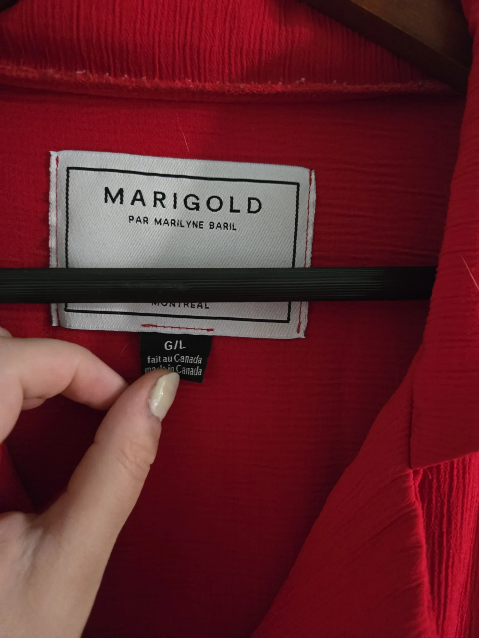 Image for Marigold sleeveless red dress