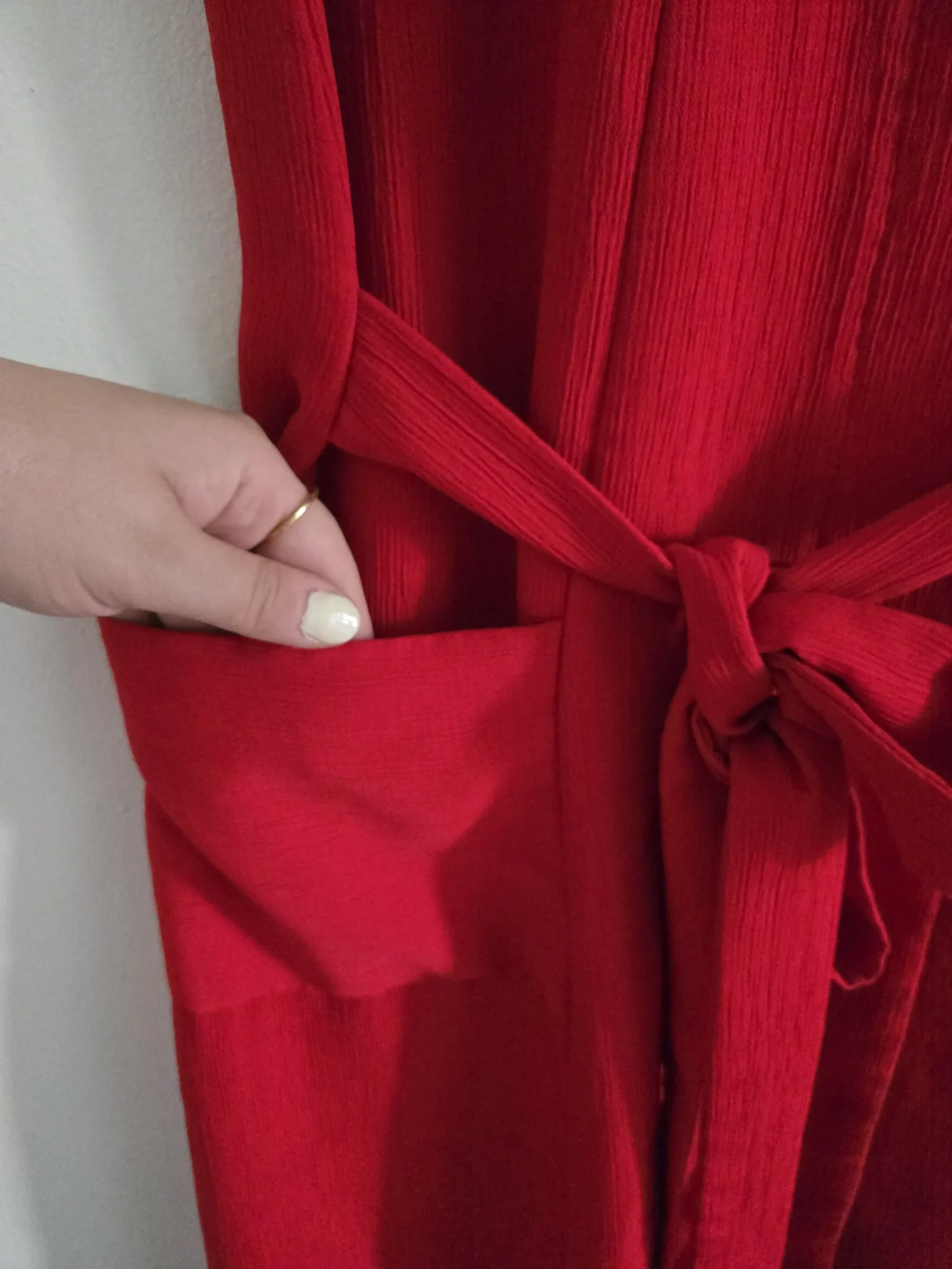 Image for Marigold sleeveless red dress