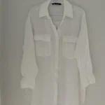 Thumbnail for Linen cover-up shirt