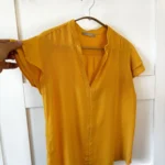 Thumbnail for ♥️Yellow MAMOUCHKA blouse