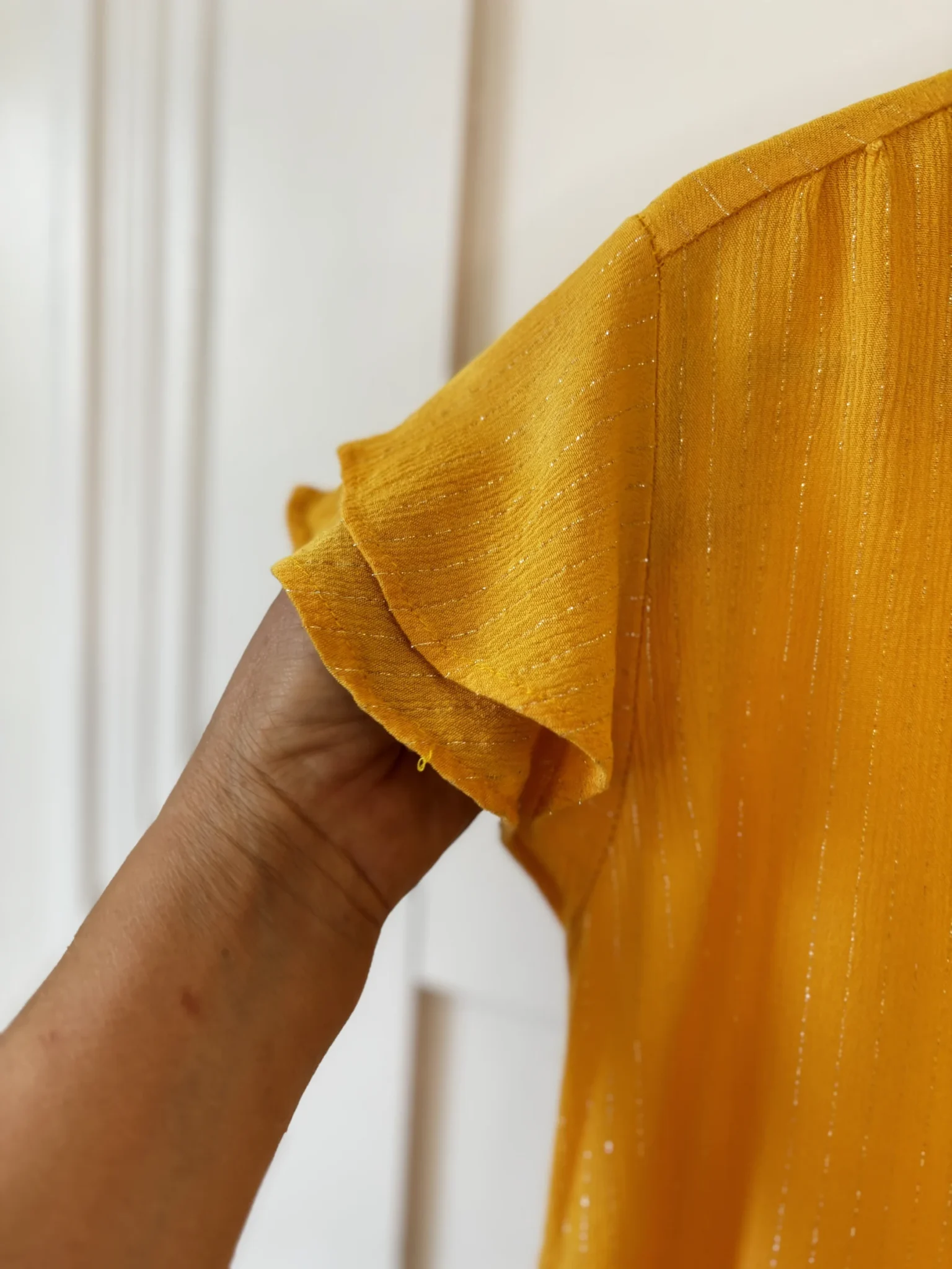 Image for ♥️Yellow MAMOUCHKA blouse
