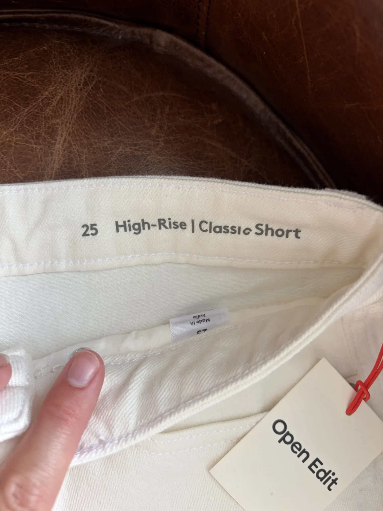 Image for New denim shorts