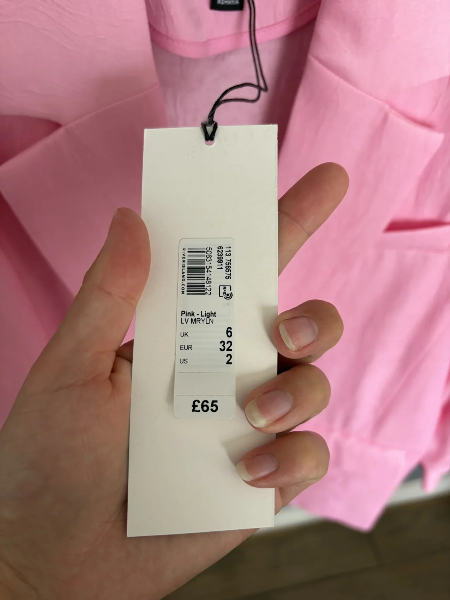 Image for New pink jacket