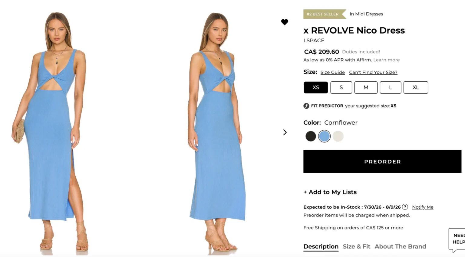 Featured image for Lspace dress