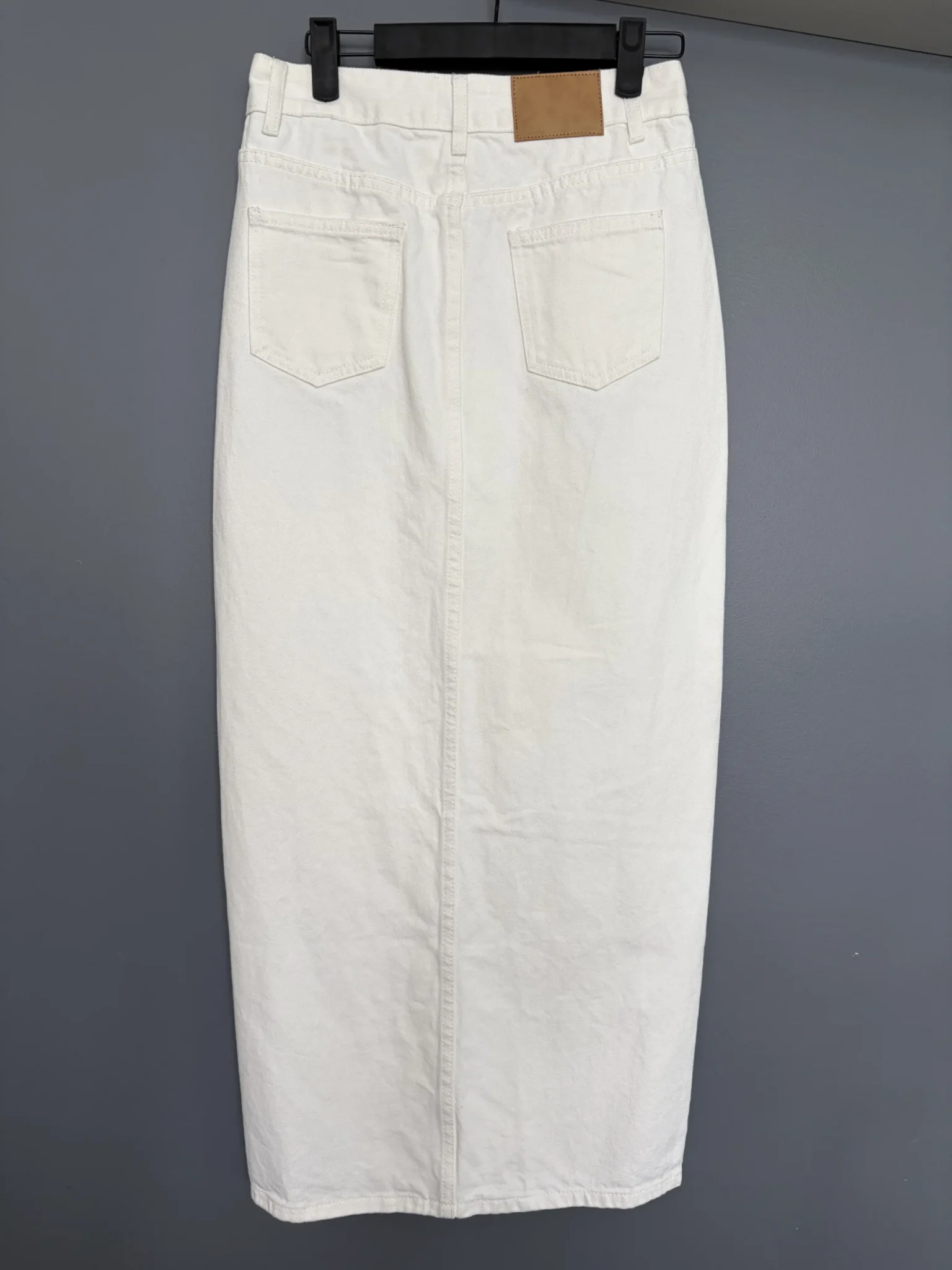 Featured image for Long denim skirt