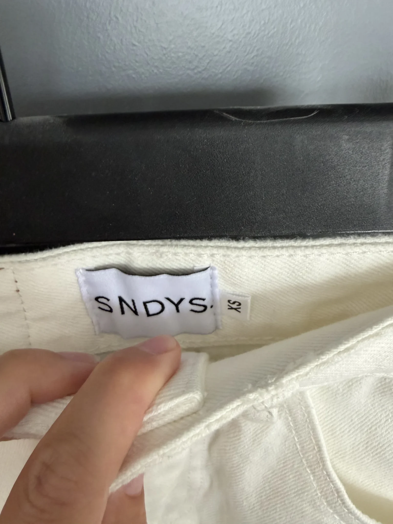 Image for Long denim skirt