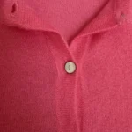 Thumbnail for Gilet cardigan rose à boutons Lord & Taylor 100 % cachemire, taille XL