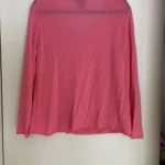 Thumbnail for Gilet cardigan rose à boutons Lord & Taylor 100 % cachemire, taille XL