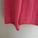 Thumbnail for Gilet cardigan rose à boutons Lord & Taylor 100 % cachemire, taille XL