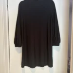 Thumbnail for Robe Mango noire à manches 3/4, taille S, élégante et minimaliste