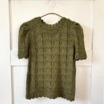 Featured thumbnail for ♥️T-shirt en m’aille  ANTHROPOLOGIE