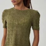 Thumbnail for ♥️T-shirt en m’aille  ANTHROPOLOGIE