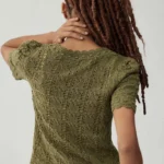 Thumbnail for ♥️T-shirt en m’aille  ANTHROPOLOGIE