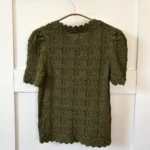 Thumbnail for ♥️T-shirt en m’aille  ANTHROPOLOGIE
