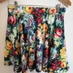 Featured thumbnail for Mink Pink floral satin mini skirt