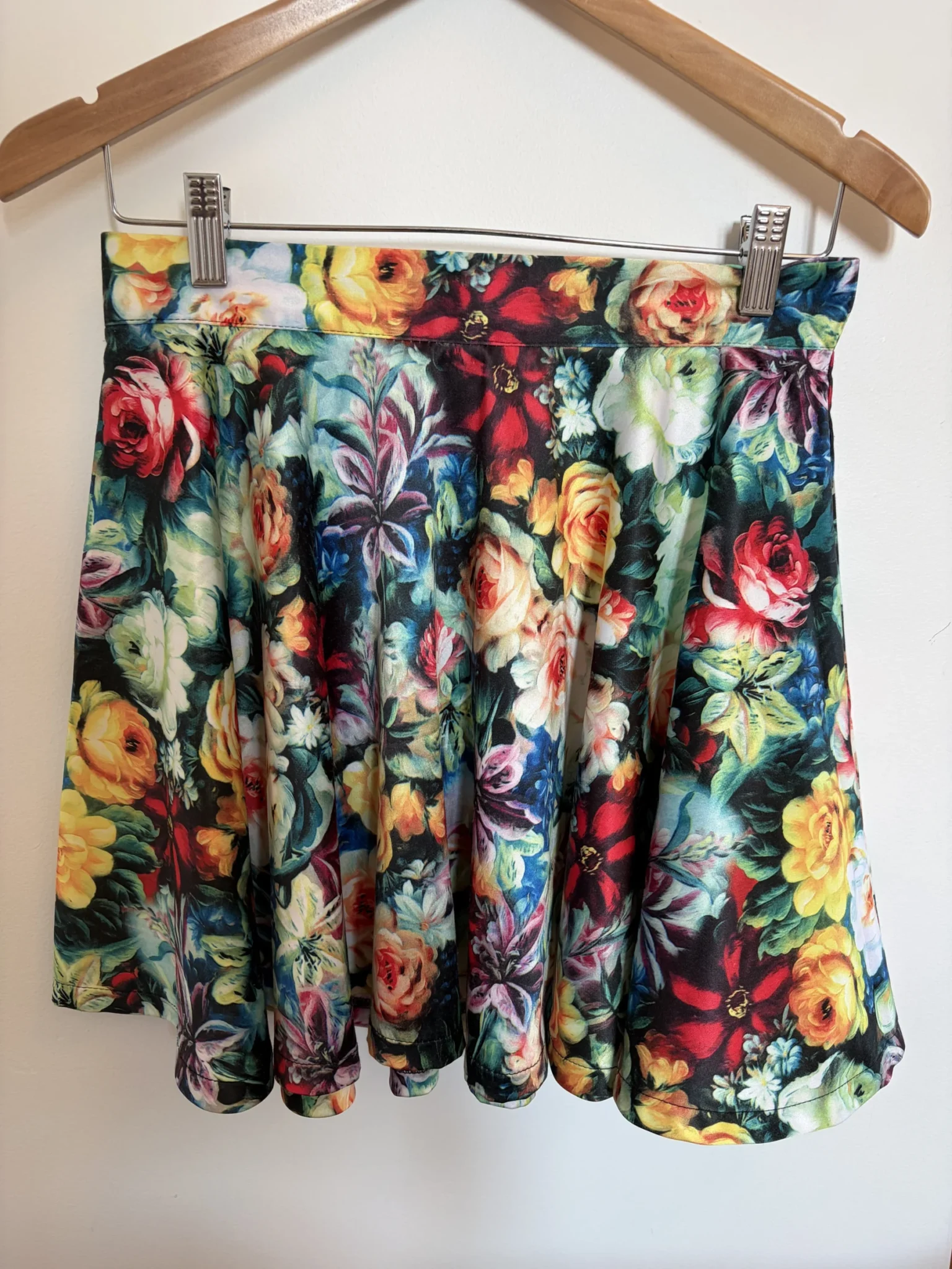 Featured image for Mink Pink floral satin mini skirt