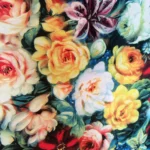 Thumbnail for Mink Pink floral satin mini skirt
