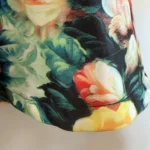 Thumbnail for Mink Pink floral satin mini skirt