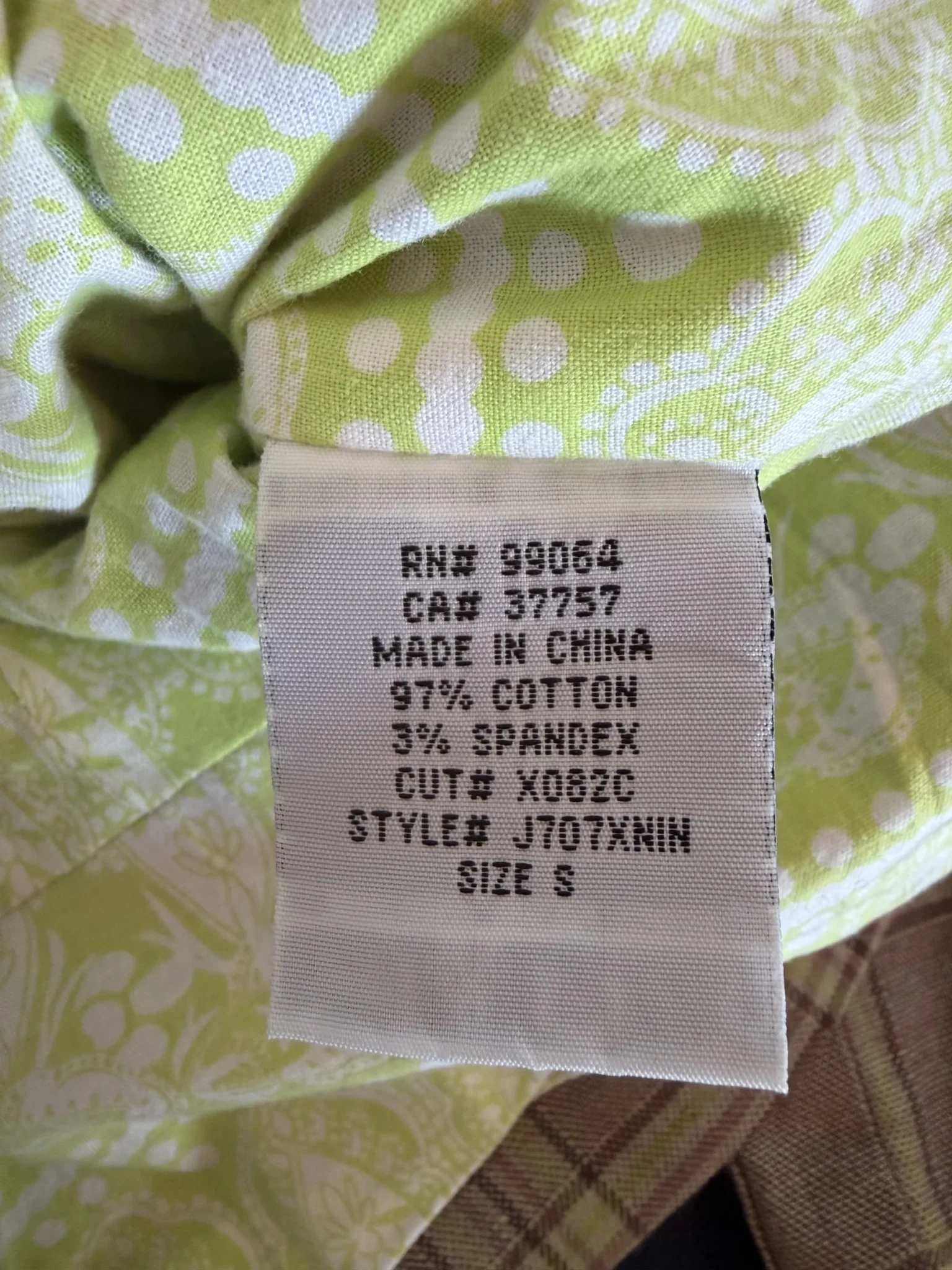 Image for Billabong checked jacket