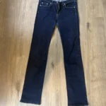 Thumbnail for Jean cigarette Rag & Bone, taille 32, délavage foncé, coupe slim droite - Comme neuf