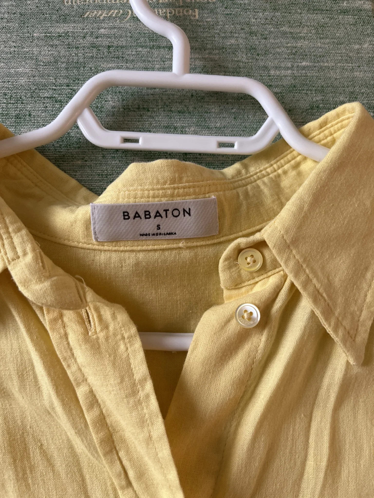 Image for Chemise Babaton jaune