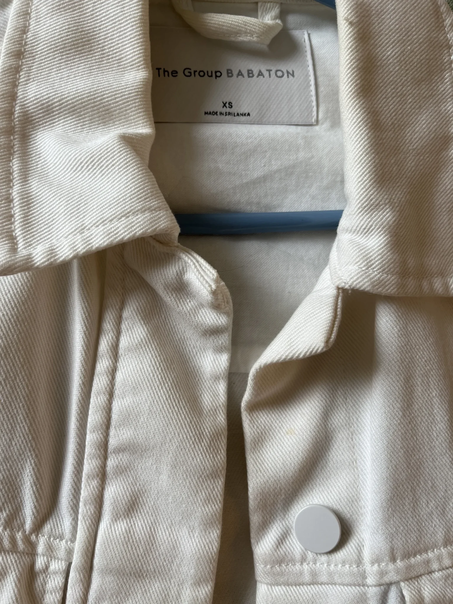 Image for Veste en en coton blanche