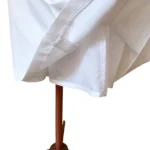 Thumbnail for BEECHERS BROOK – Jupe midi blanche classique de style vintage, coupe évasée (ligne A) – Taille 12