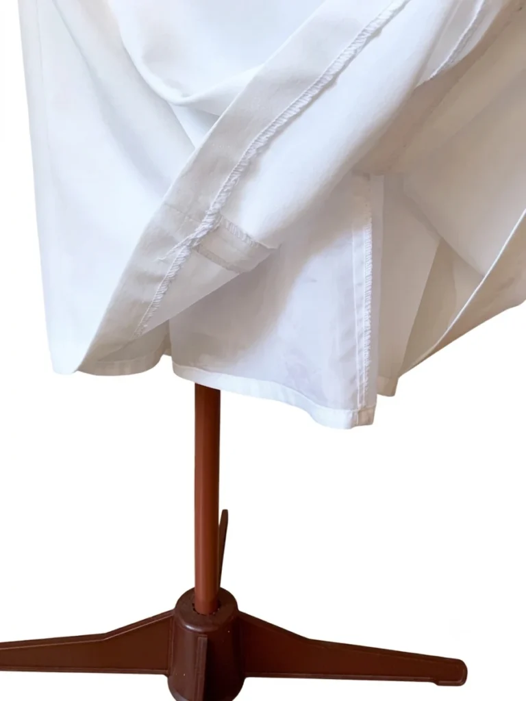 Image for BEECHERS BROOK – Jupe midi blanche classique de style vintage, coupe évasée (ligne A) – Taille 12