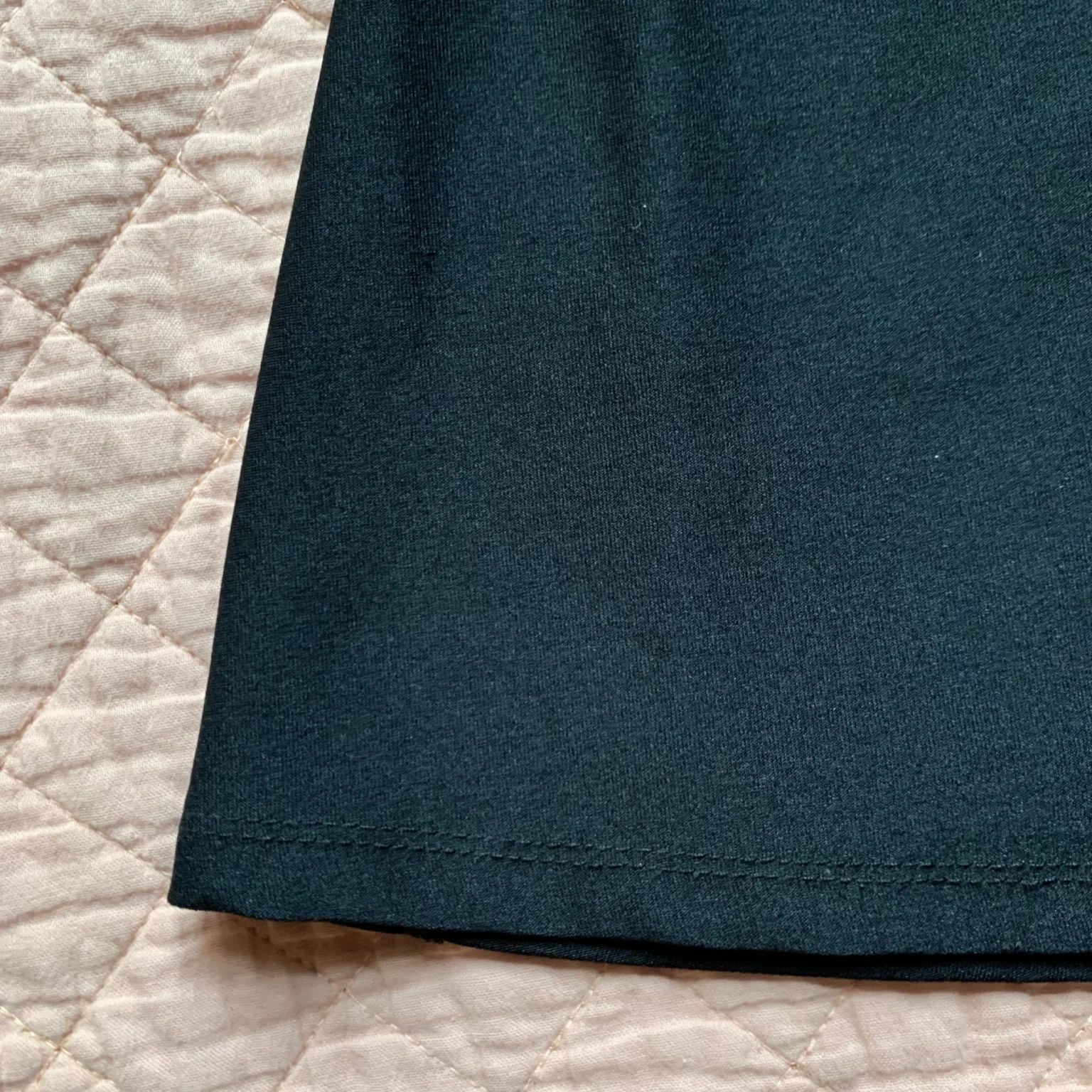 Image for MESSAGE FACTORY – Jupe-short (skort) taille haute noire pour femme avec short intégré – Taille M