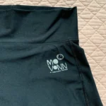 Thumbnail for MESSAGE FACTORY – Jupe-short (skort) taille haute noire pour femme avec short intégré – Taille M