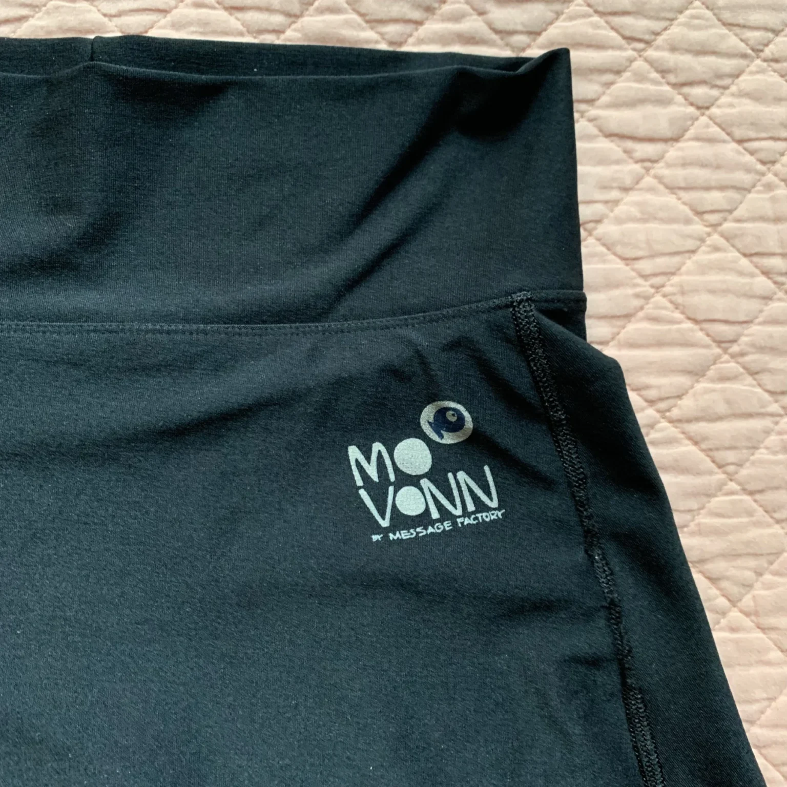 Image for MESSAGE FACTORY – Jupe-short (skort) taille haute noire pour femme avec short intégré – Taille M
