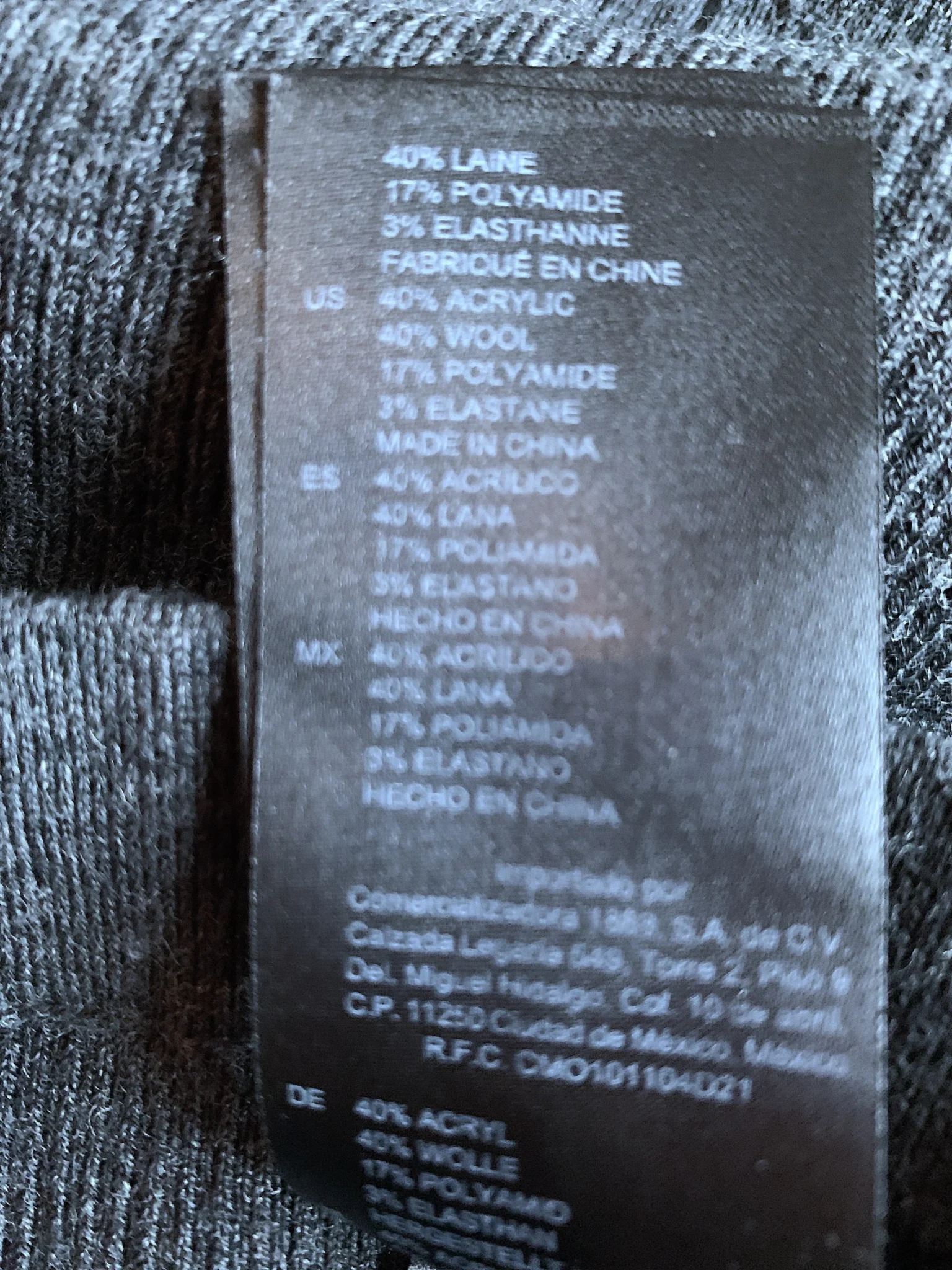 Image for Sandro Paris – Jupe midi en maille côtelée en mélange de laine – taille S (petite taille)
