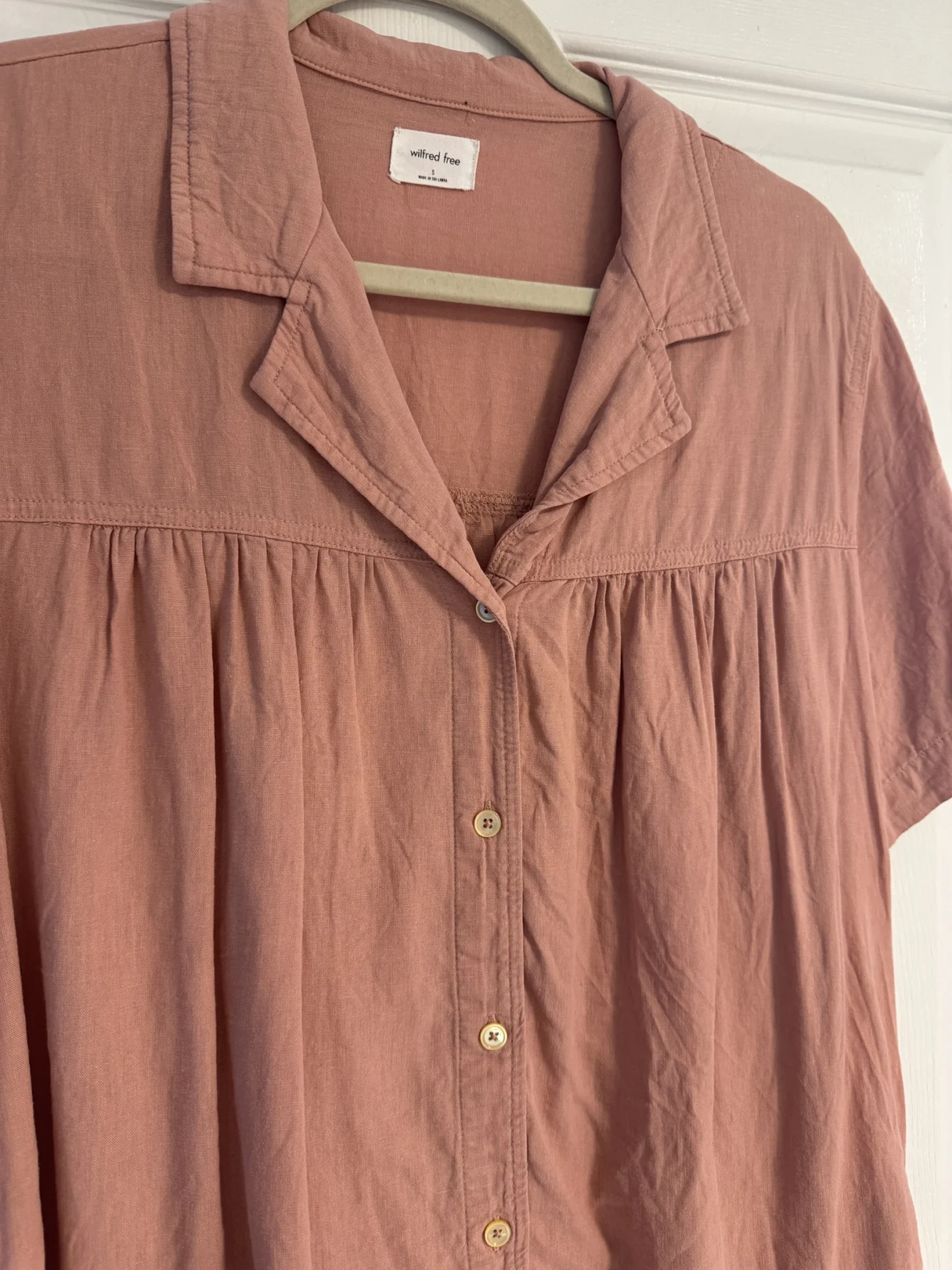 Image for Blouse Wilfred en Lin Aritzia Small